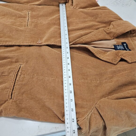 Denim&Co Tan Corduroy Blazer - Picture 8 of 11